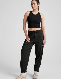 Refocus Ribbed Cropped Tank