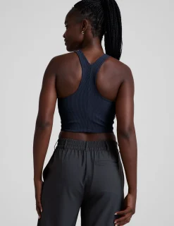 Refocus Ribbed Cropped Tank