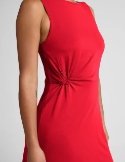 Rotation Side Twist Midi Dress