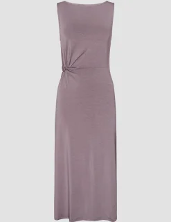 Rotation Side Twist Midi Dress