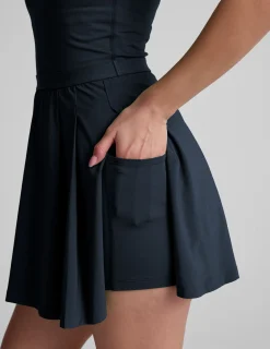 Score Pleated Dress