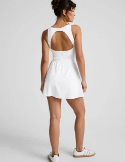 Score Pleated Dress