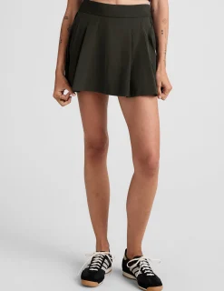 Score Pleated Skirt