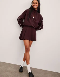 Score Pleated Skirt