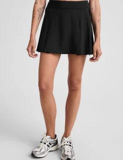 Score Pleated Skirt