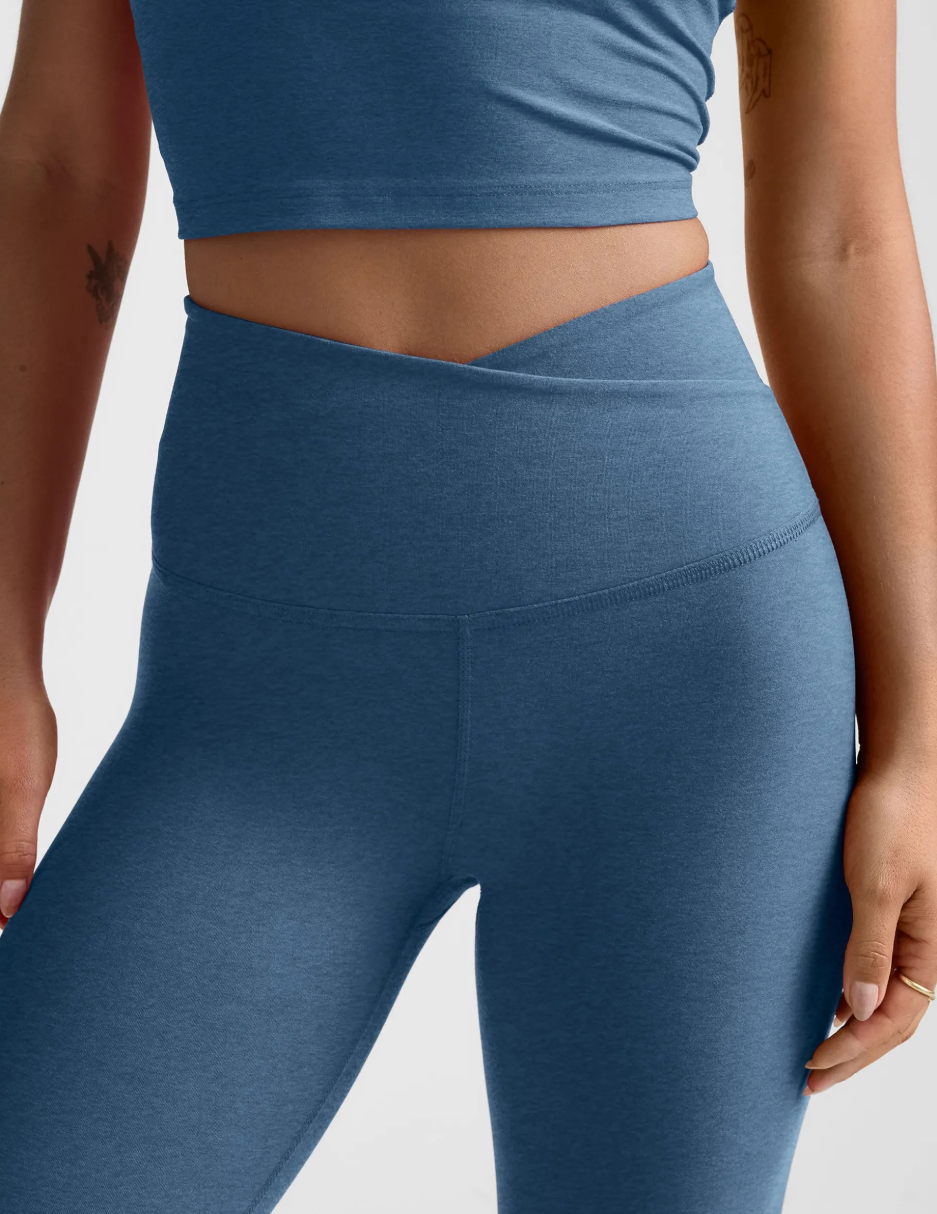 Spacedye At Your Leisure High Waisted Midi Legging