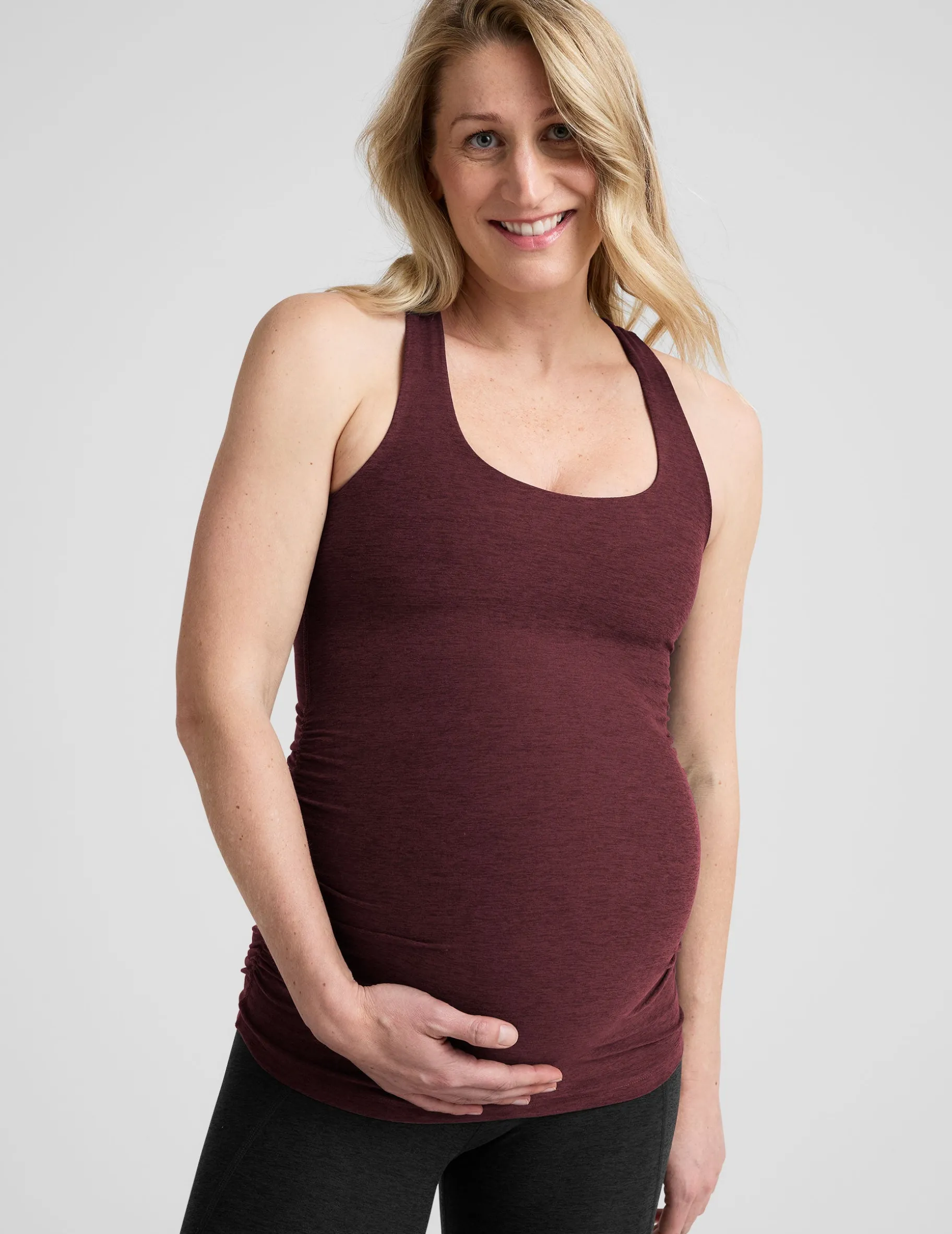 Spacedye Bases Covered Maternity Tank