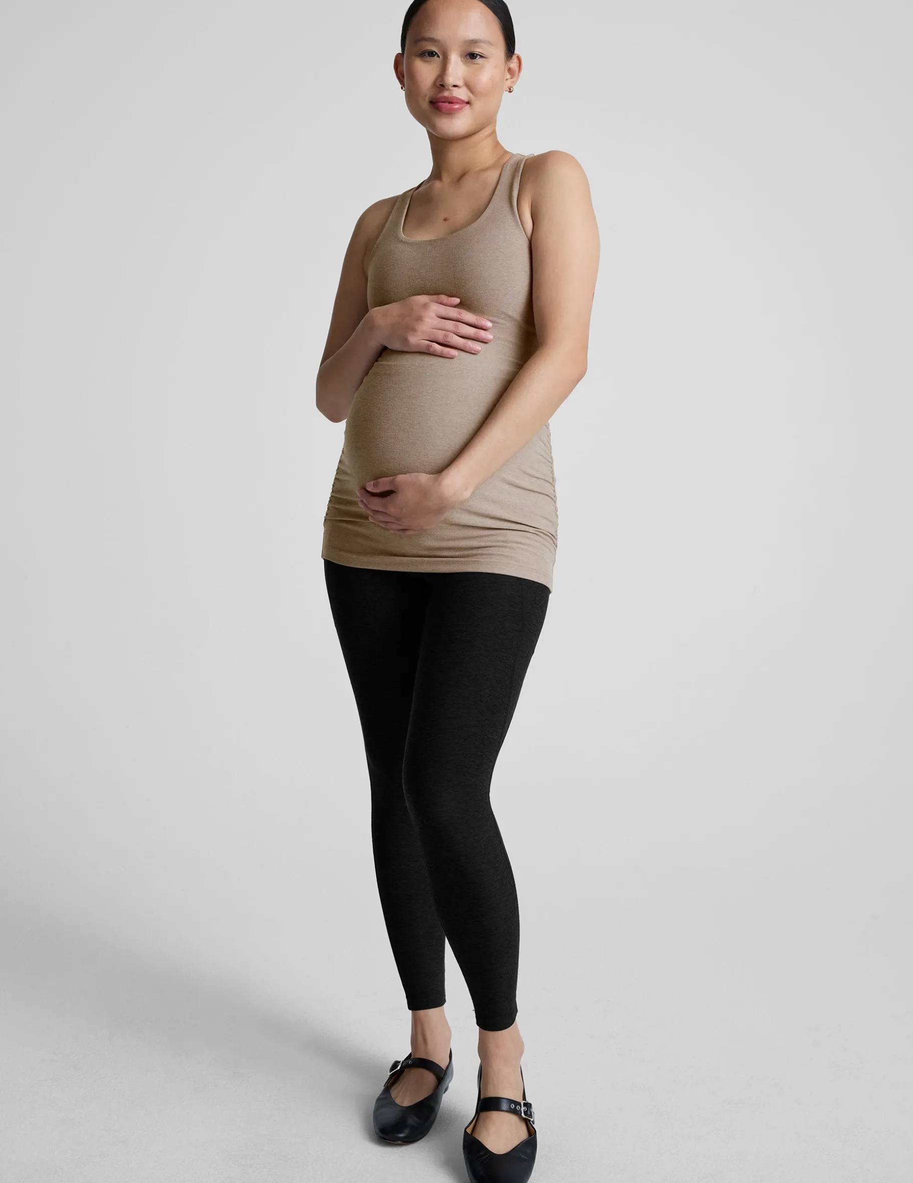 Spacedye Bases Covered Maternity Tank