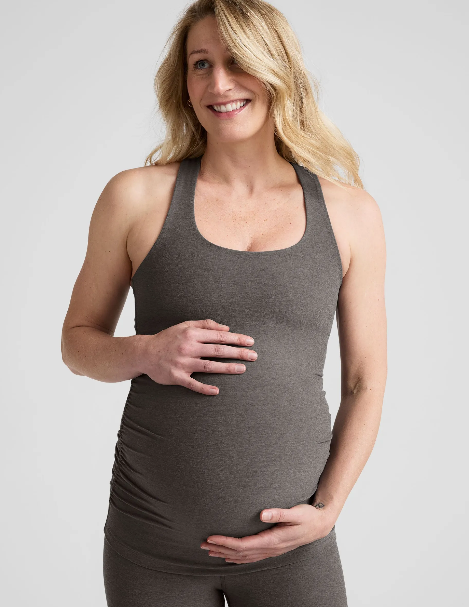 Spacedye Bases Covered Maternity Tank