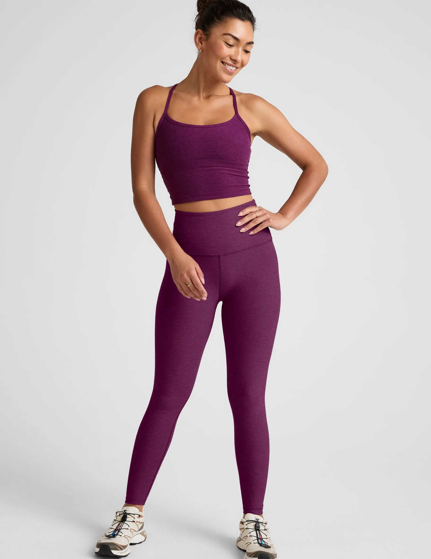 Spacedye Caught In The Midi High Waisted Legging