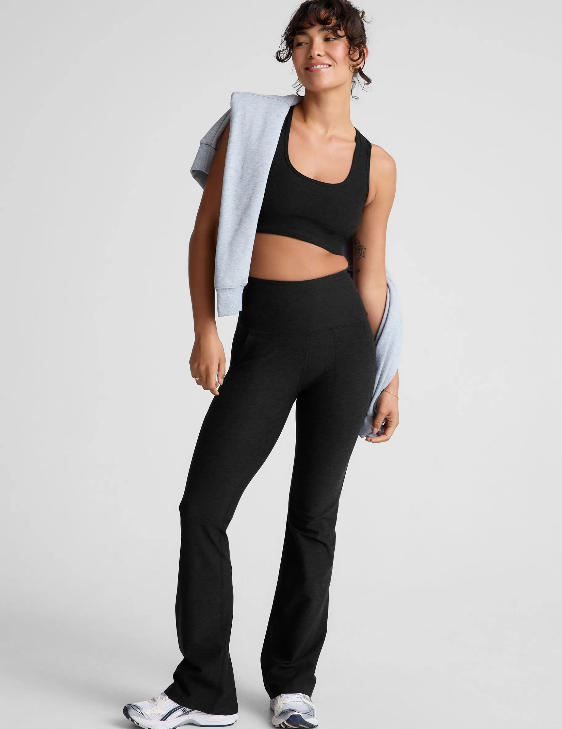 Spacedye High Waisted Practice Pocket Bootcut Pant