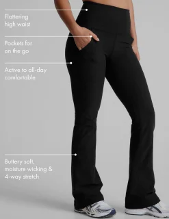 Spacedye High Waisted Practice Pocket Bootcut Pant