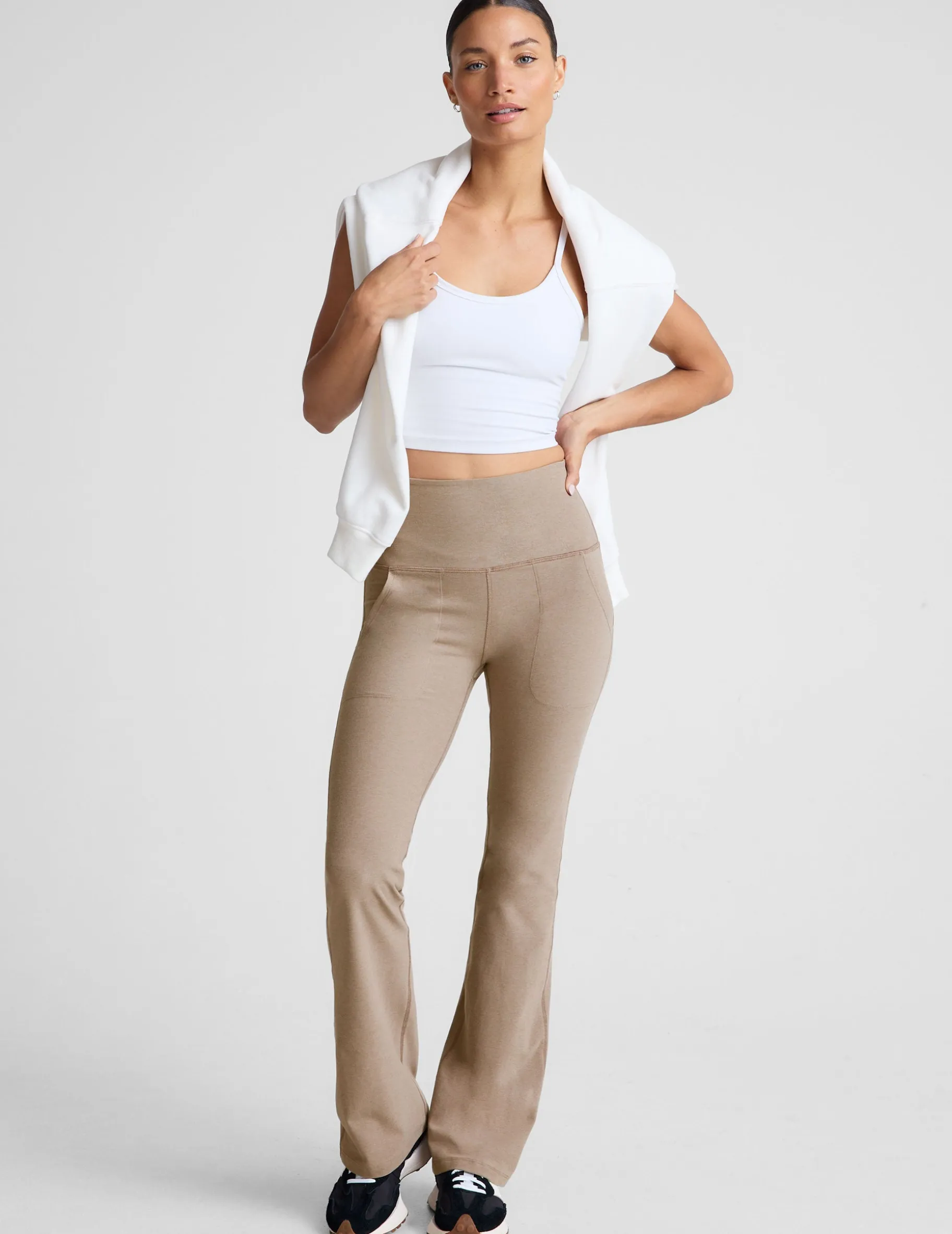 Spacedye High Waisted Practice Pocket Bootcut Pant