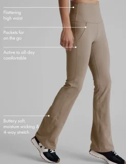 Spacedye High Waisted Practice Pocket Bootcut Pant
