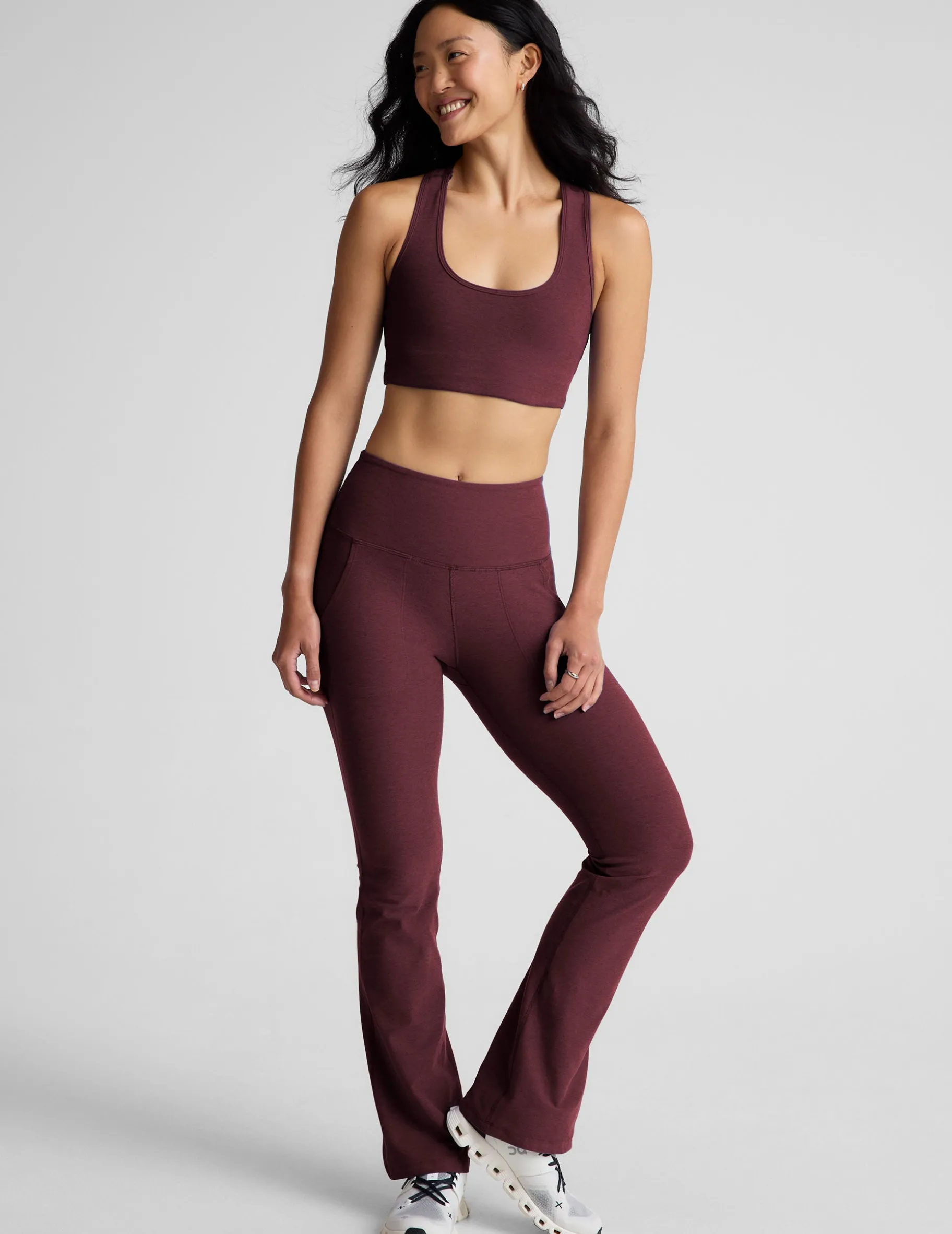 Spacedye High Waisted Practice Pocket Bootcut Pant