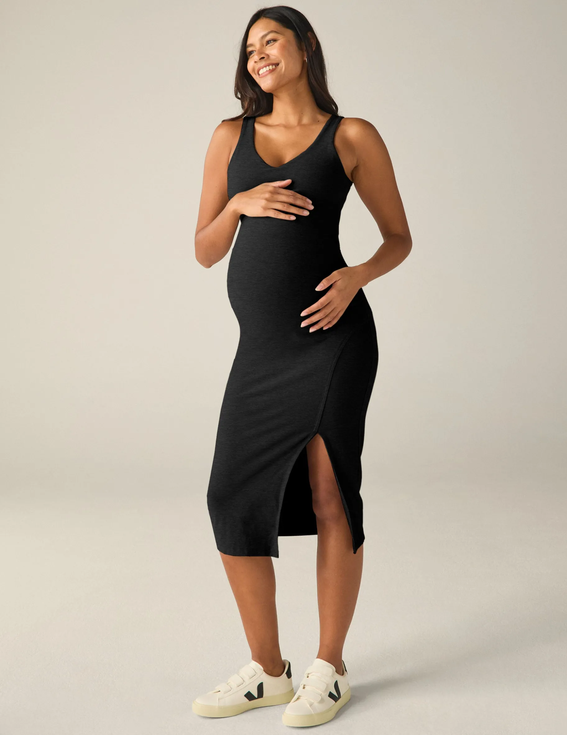 Spacedye Inspire Maternity Midi Dress