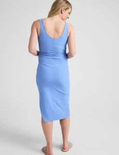 Spacedye Inspire Maternity Midi Dress