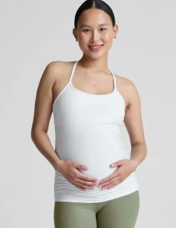 Spacedye Keep Your Cool Maternity Slim Racerback Tank