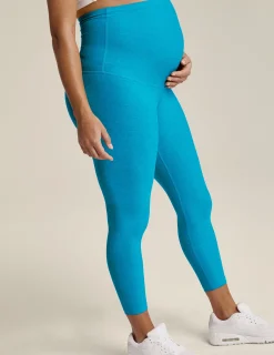 Spacedye Love The Bump Capri Maternity Legging