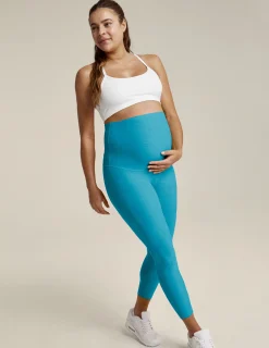 Spacedye Love The Bump Capri Maternity Legging
