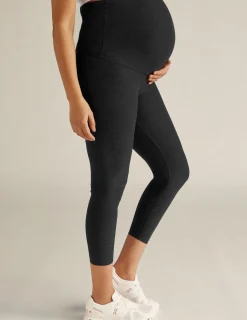 Spacedye Love The Bump Capri Maternity Legging