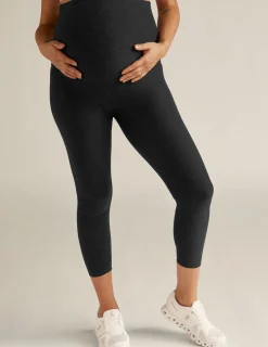 Spacedye Love The Bump Capri Maternity Legging