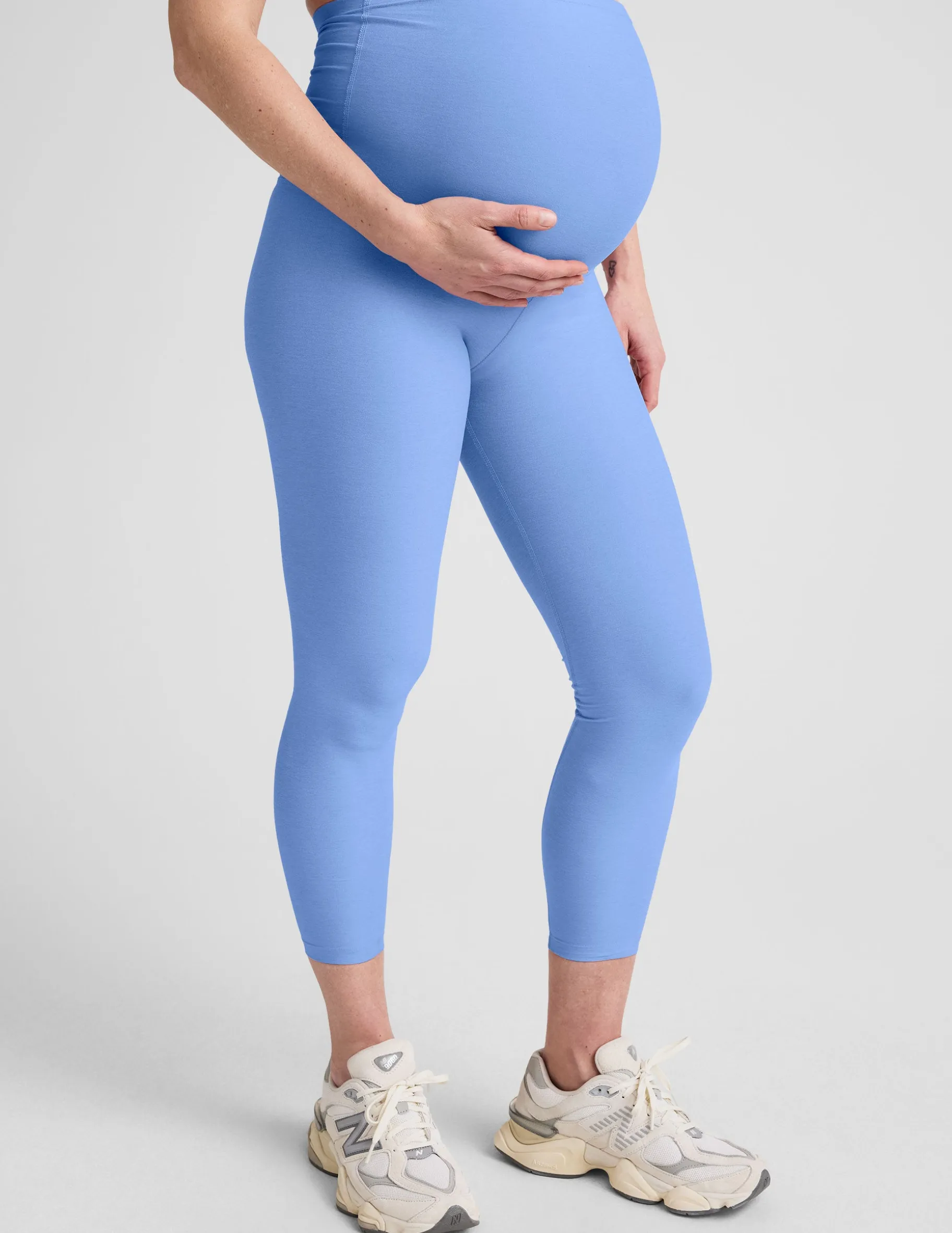Spacedye Love The Bump Capri Maternity Legging