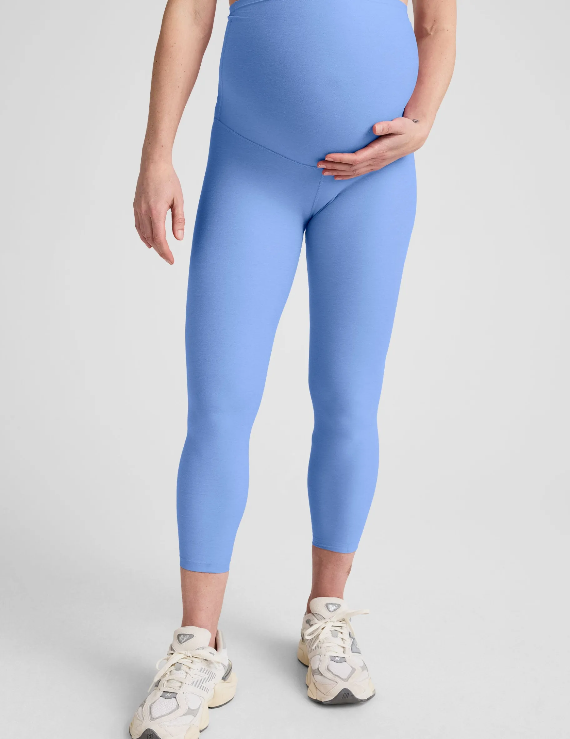 Spacedye Love The Bump Capri Maternity Legging