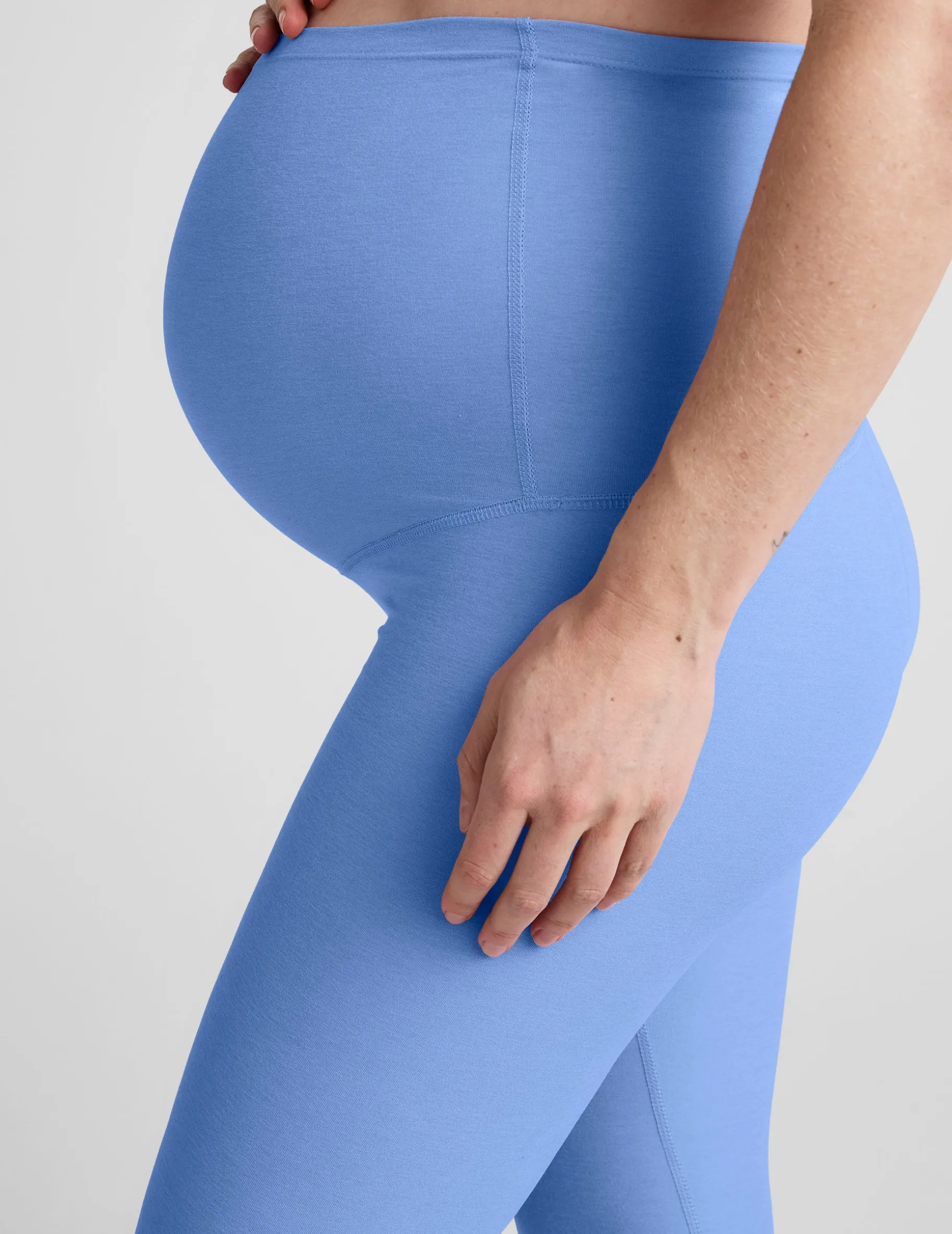 Spacedye Love The Bump Capri Maternity Legging