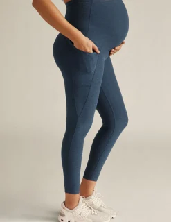 Spacedye Love the Bump Maternity Pocket Midi Legging