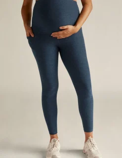 Spacedye Love the Bump Maternity Pocket Midi Legging