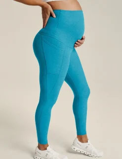 Spacedye Love the Bump Maternity Pocket Midi Legging