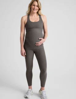 Spacedye Love the Bump Midi Maternity Legging