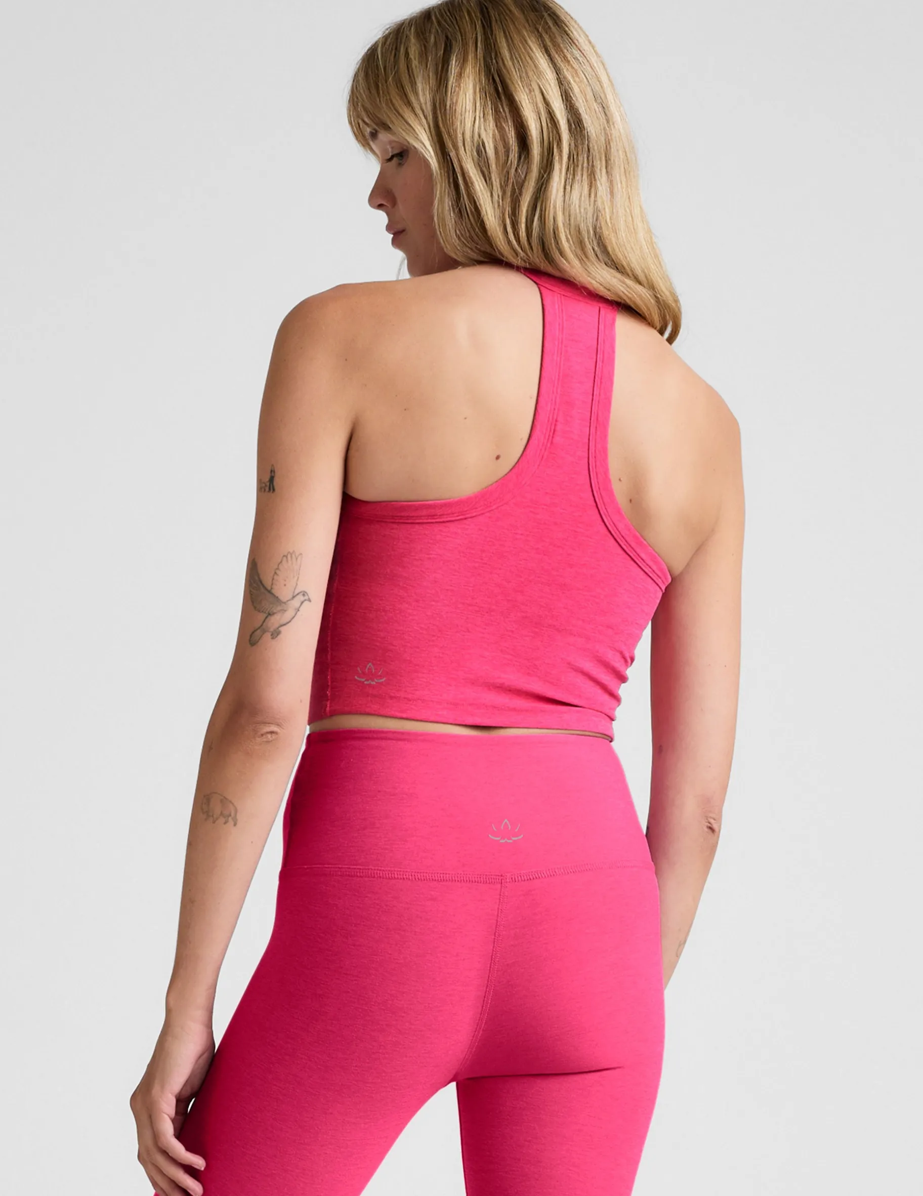 Spacedye On The Up Cropped Tank