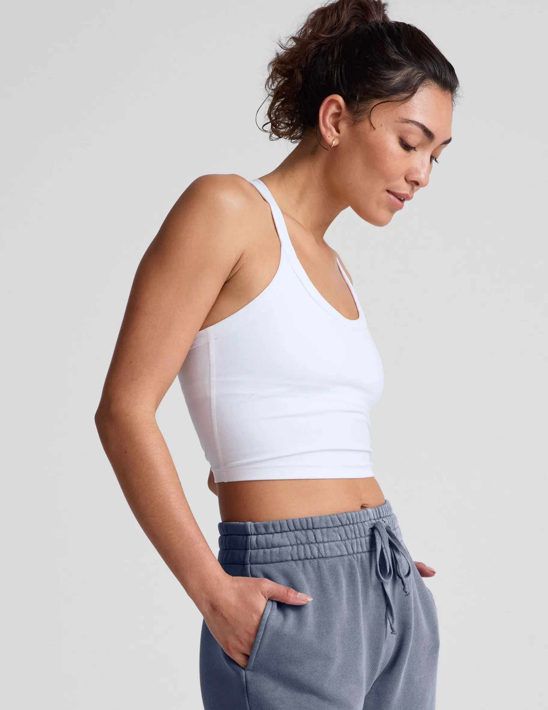 Spacedye On The Up Cropped Tank