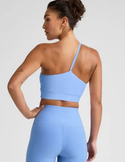 Spacedye One Shoulder Long Line Bra