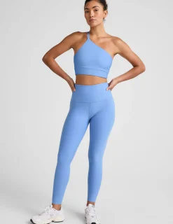 Spacedye One Shoulder Long Line Bra