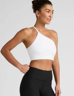 Spacedye One Shoulder Long Line Bra
