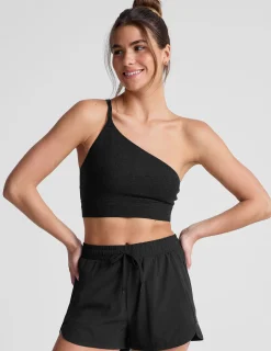 Spacedye One Shoulder Long Line Bra