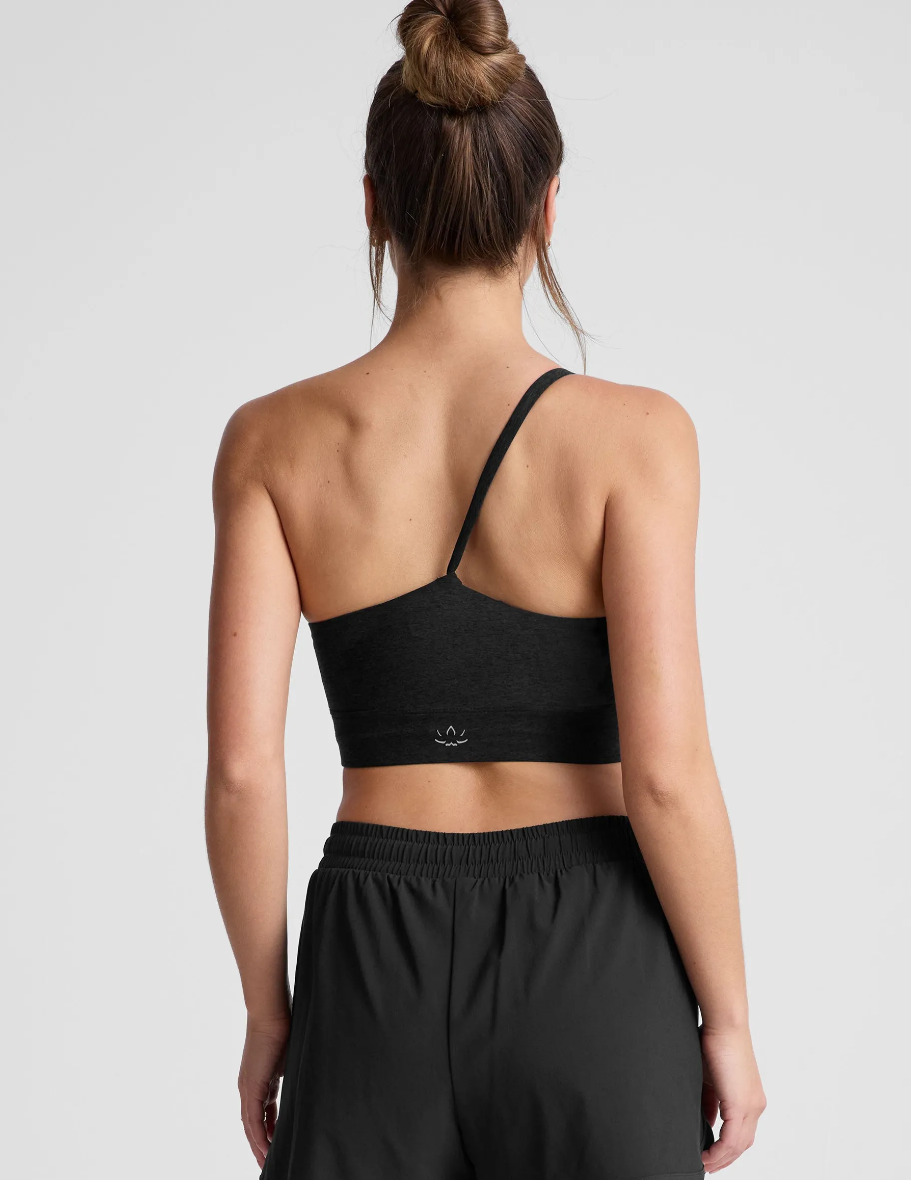 Spacedye One Shoulder Long Line Bra