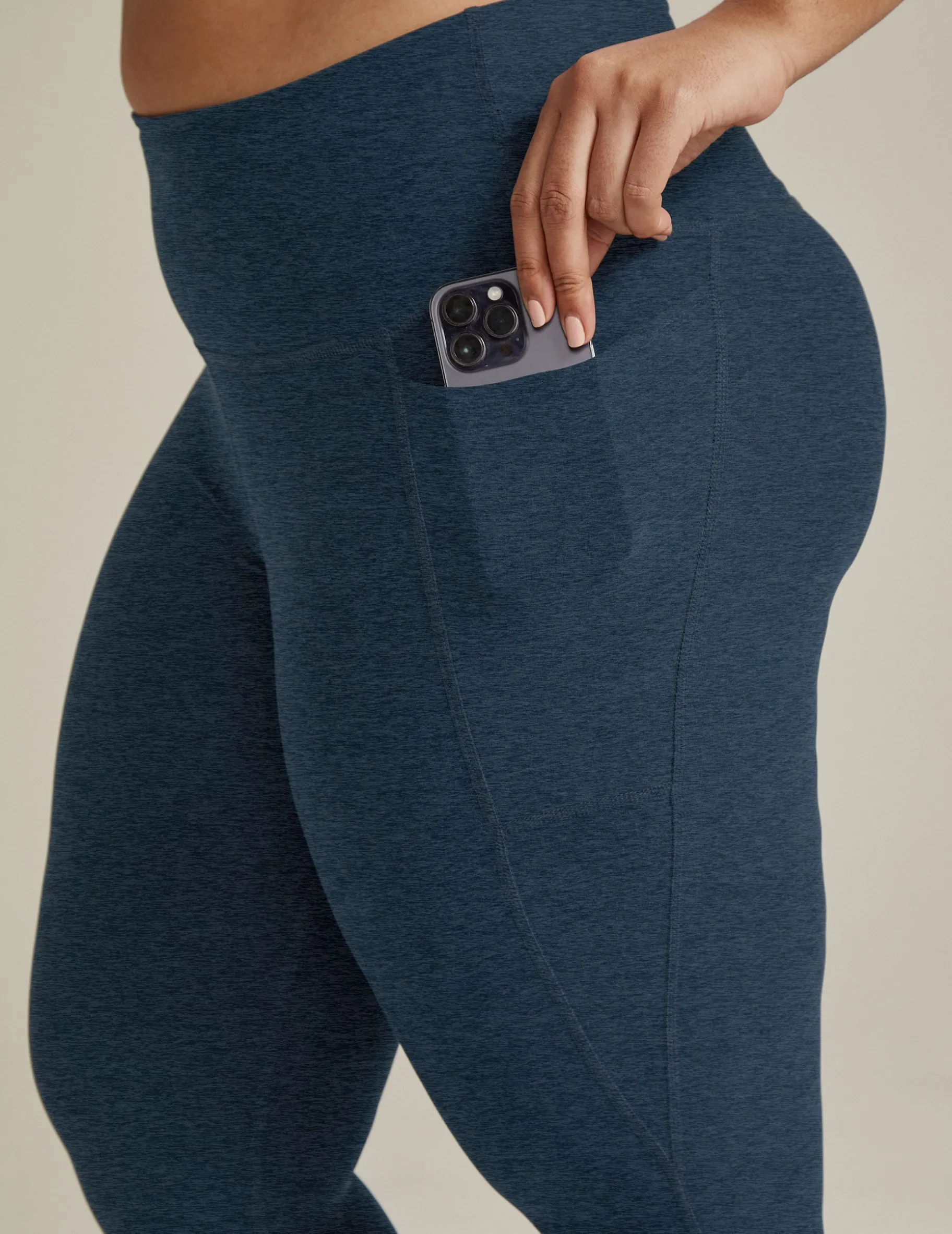 Spacedye Out Of Pocket High Waisted Midi Legging