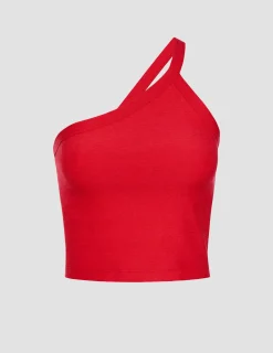 Spacedye Outset One Shoulder Cropped Tank