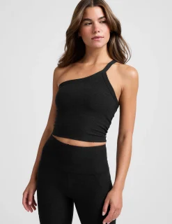 Spacedye Outset One Shoulder Cropped Tank