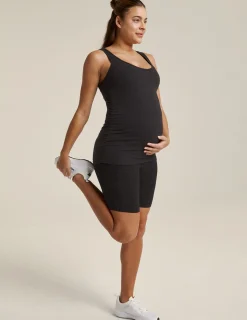 Spacedye Pockets Forever Maternity Biker Short