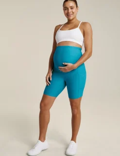 Spacedye Pockets Forever Maternity Biker Short