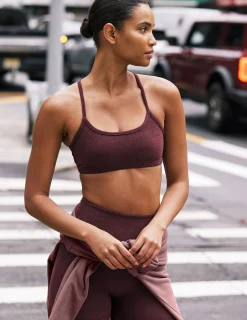 Spacedye Slim Racerback Bra