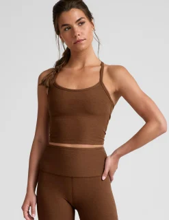 Spacedye Slim Racerback Cropped Tank