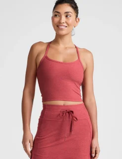 Spacedye Slim Racerback Cropped Tank
