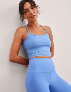 Spacedye Slim Racerback Cropped Tank