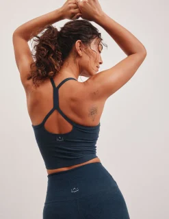 Spacedye Slim Racerback Cropped Tank